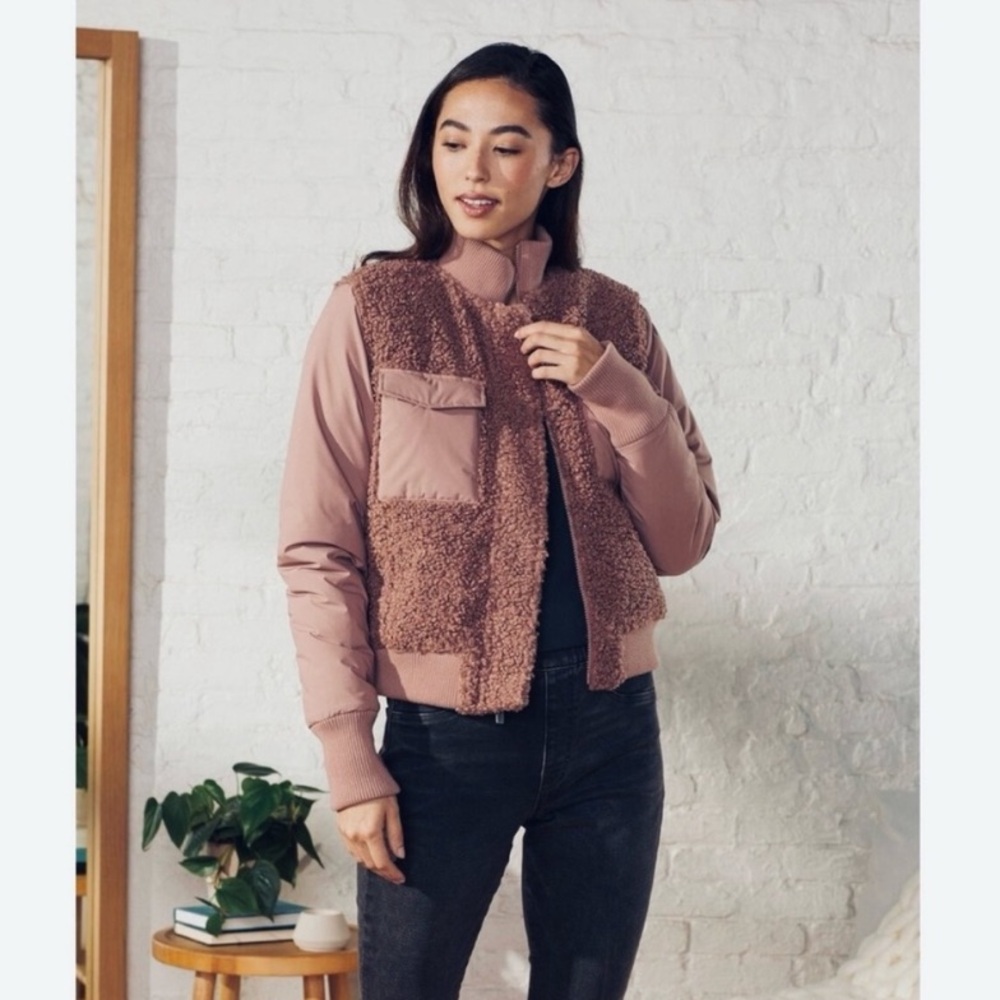 UpWest Pink Bomber Jacket
